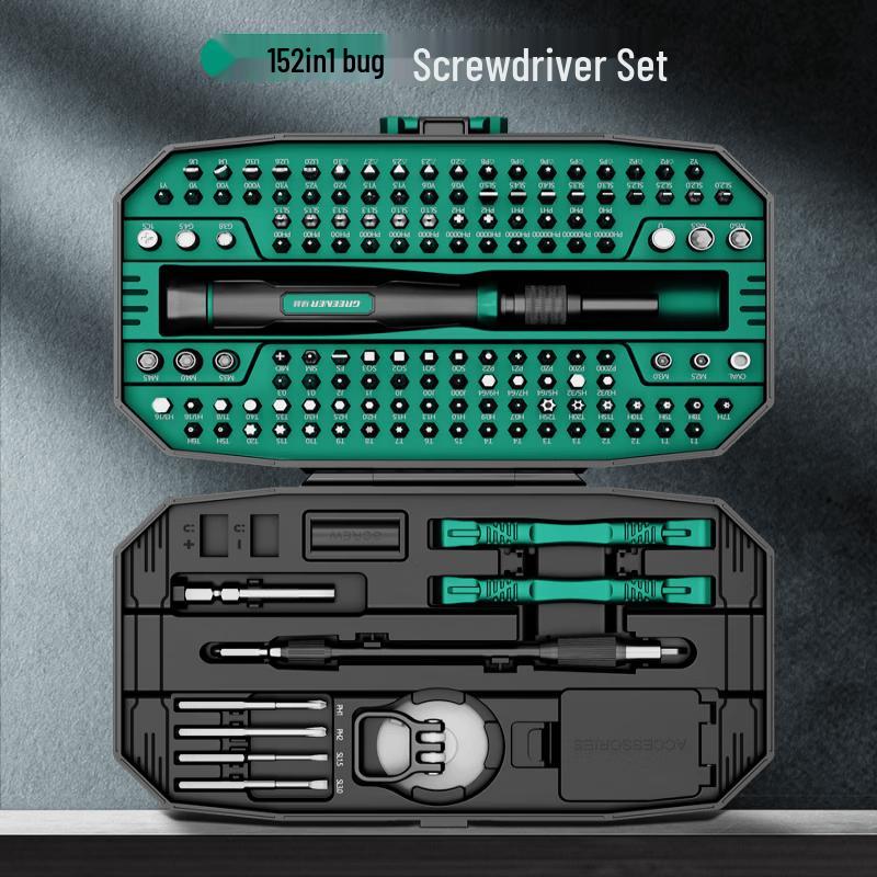 Ruijie Professional 152-in-1 Electronics Repair Tool Kit