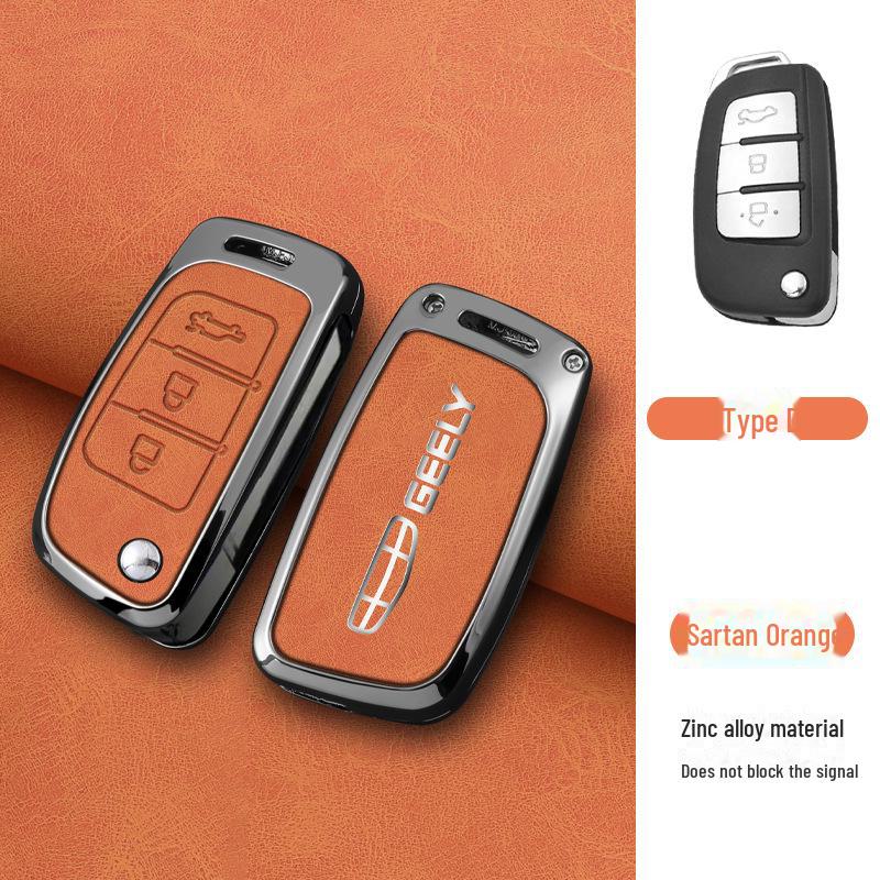 Geely Emgrand Key Cover for Xingrui, Xingyue L, Binrui Cool, Boyue, Binyue GS with Metal Buckle GL Full Package