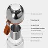 Shangming Double-Wall Glass Magnetic Tea Infuser Travel Mug