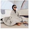 Sleeping Bag Outdoor Camping Four Seasons Universal Cold Resistant Warm Cotton Comfortable Sleeping Bag (190+30)*75cm