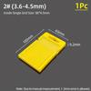 1Pcs Plastic Drill Bits Storage Box Pull-out Multi-gauge Tool Parts Storage Case 5/10 Grids Hardware Tool Box