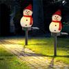LED LED Snowman Light Decorative Lawn Lamps High Quality Christmas Solar Power Lamps  Outdoor