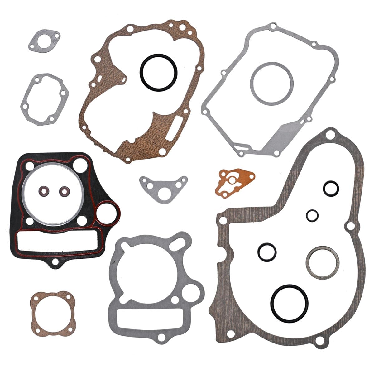 

Gasket Complete for 1P54FMH 1P54FMI 125cc Set for 125cc Lifan SSR Apollo Chinese Engine Cylinder Head Stator Clutch Intak Seal Kit, for ATVs Dirt