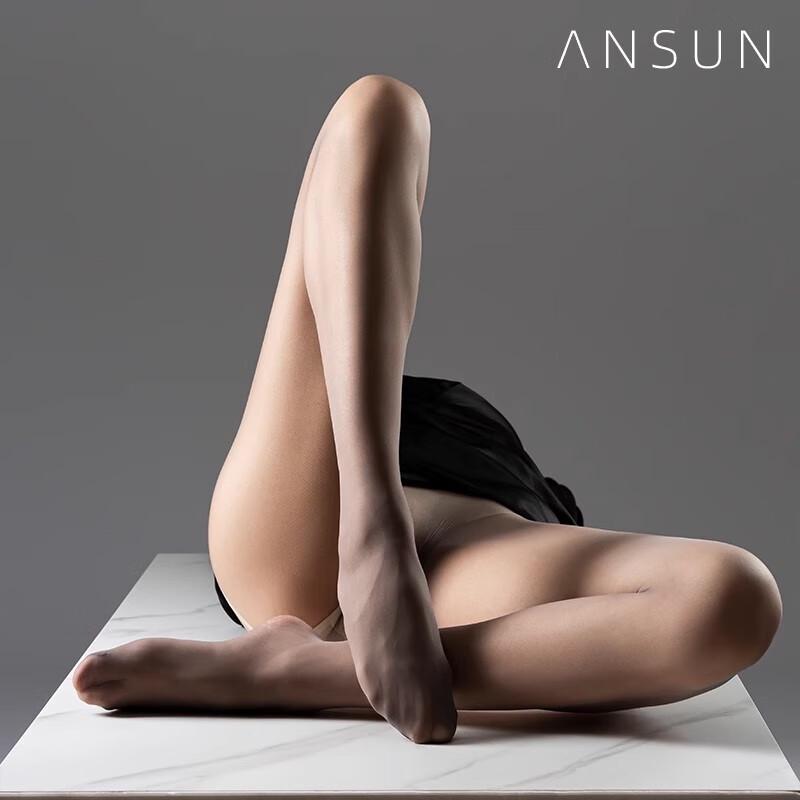 Anxing 'Man' 1D Velvet Lycra High-Waist Pantyhose