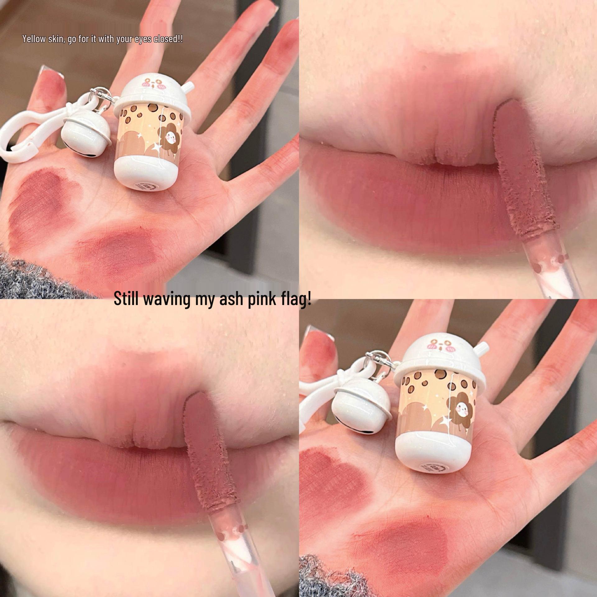 

AndSong Бархатный матовый блеск для губ - Милая и универсальная отбеливающая грязь для губ