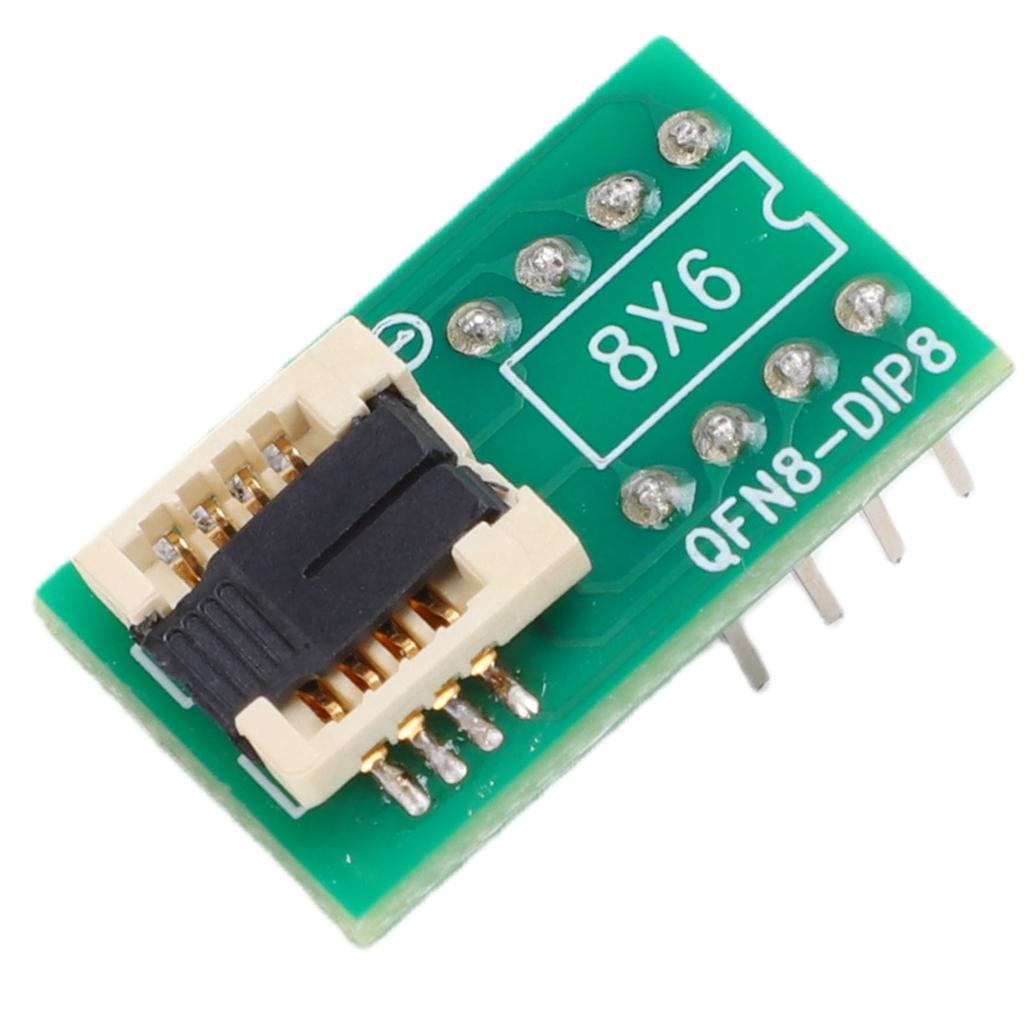 QFN8 WSON8 MLF8 MLP8 DFN8 to DIP8 Socket Adapter Chipset Conversion Adapter for 8x6MM Chip IC Programming and Testing