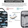 Shark Thermal Lunch Bag for Teens Kids Leakproof Cooler Tote Bags Reusable Insulated Lunch Box for Office School Picnic Travel