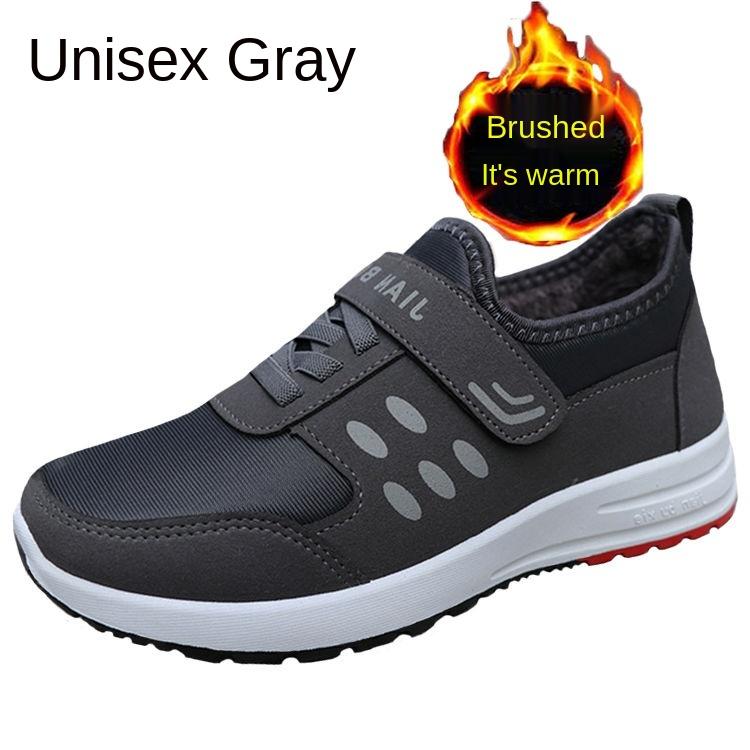 

Модные женские ботинки зимние большие размеры 35-45 на липучках с прочной подошвой ботильоны женские сплошные плюшевые зимние ботинки женские теплые туфли дешевые 8u7 45 серый