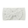 48 colors Baby Bowknot Hairband Broadside Headband Kids Girls Boutique Elastic Protect Turban Headwear Baby Hair Accessories