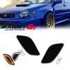 White Amber Dual-color LED Front Side Marker Light For 2002-2003 Subaru Impreza RS TS WRX DRL/Driving Light Turn Signal Light