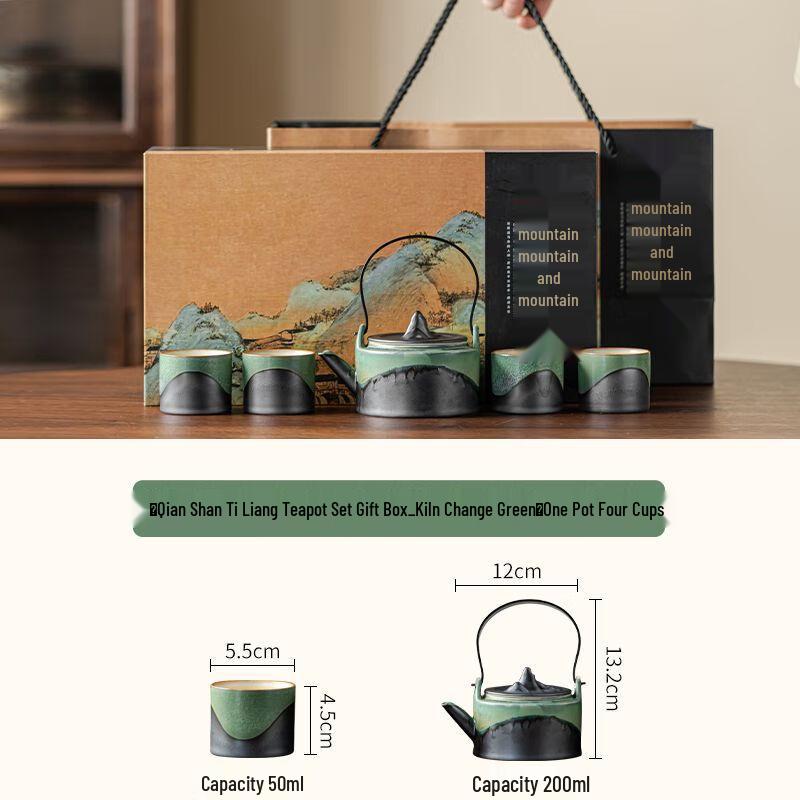 

Forbidden City Ceramic Tea Set Gift Box