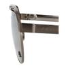 Philipp Plein Aviator Frame Acetate Sunglasses Gunmetal Brown