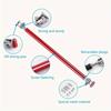2 pcs of car front lip support rod, metal front shovel, rear bumper modification accessories, adjustable without drilling holes