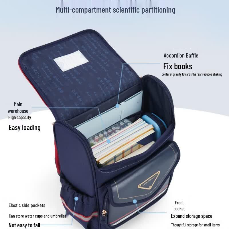KALA·Y Ergonomic Anti-Sagging Kids School Backpack