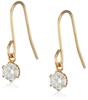 ESTELLE 18K Yellow Gold Cubic Zirconia Earrings (S) 0231-3437-0016-0000