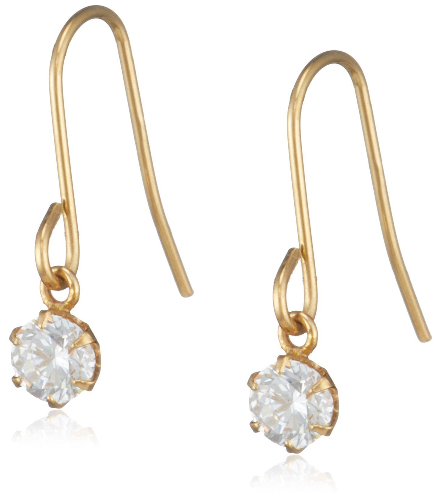 

ESTELLE 18K Yellow Gold Cubic Zirconia Earrings (S) 0231-3437-0016-0000