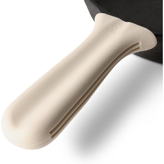 Силиконовая ручка Greater Goods, разработанная для чугунной сковороды и сковороды-гриль, Береза береза