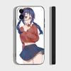 Anime Sleeping Mita Phone Case For IPhone 17 Air 16 15 14 13 Pro Max 11 12 Black Silicone Cover