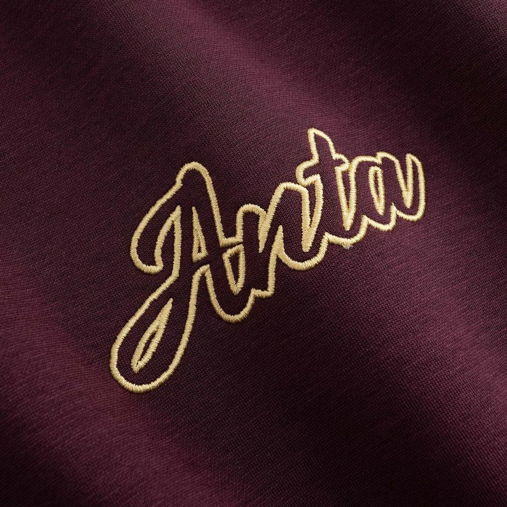 Anta Fleece Lässig Mode Sportlich Bequem Locker Pullover Paar Dick Warm Kapuzenpullover Unisex Hoodies Highland-Braun 972618704N-1