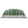 Tunnel Tent for 4 Persons Green Waterproof
