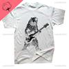 Praise Him Christian Bass T Shirt for Male Guitar Rock Clothing Style Comfortable Print Creative New Style Gift Shortsleev Tee