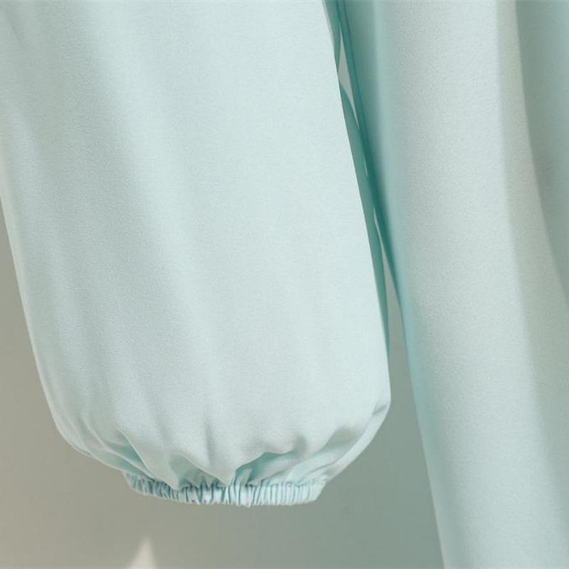 Fashion Female Solid Full Sleeve O-neck Casual Dress Women Bohe Party Long Dress