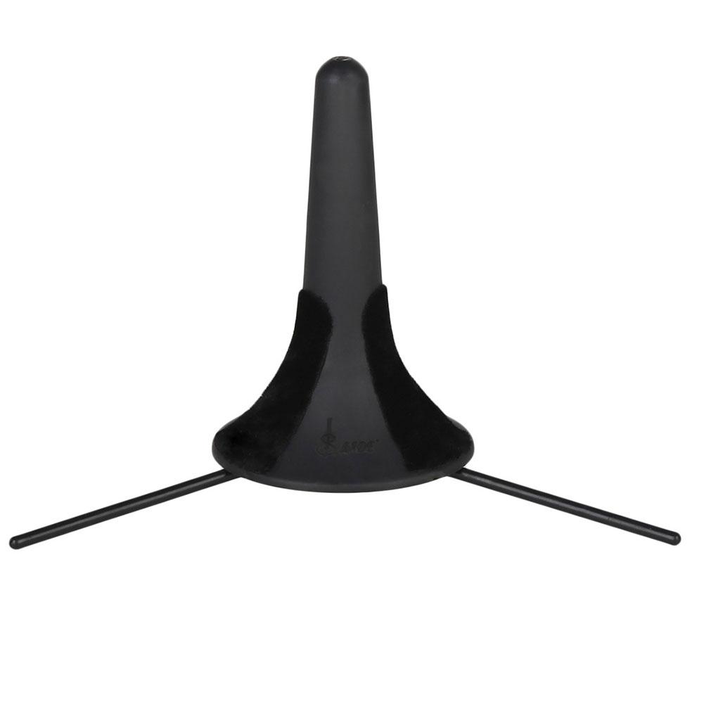 Çıkarılabilir ve Katlanabilir Metal Bacaklı Taşınabilir Trompet Tripod Tutucu Stand