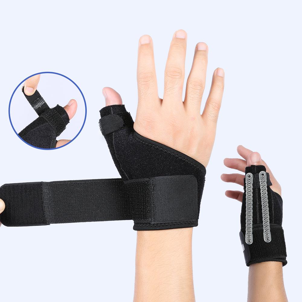 Vilico Thumb Brace Wrist Support Adjustable Thumb Splint for Tenosynovitis Arthritis Sprain Mouse Hand Mommy Hand Pain Rel 1