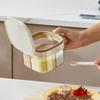Seasoning Box With Lid And Spoon, 4 Compartment Spice Pots With Handle, Home Kitchen Condiment Jars For Sugar Salt Pepper