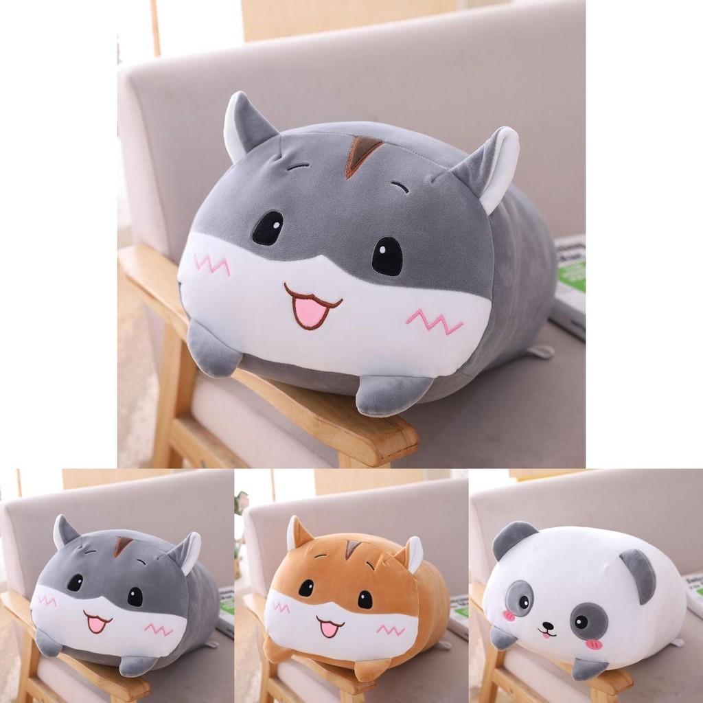 Cute And Soft Long Pillow Plush Toy Featuring Cartoon Animals For Comfortable Relaxation