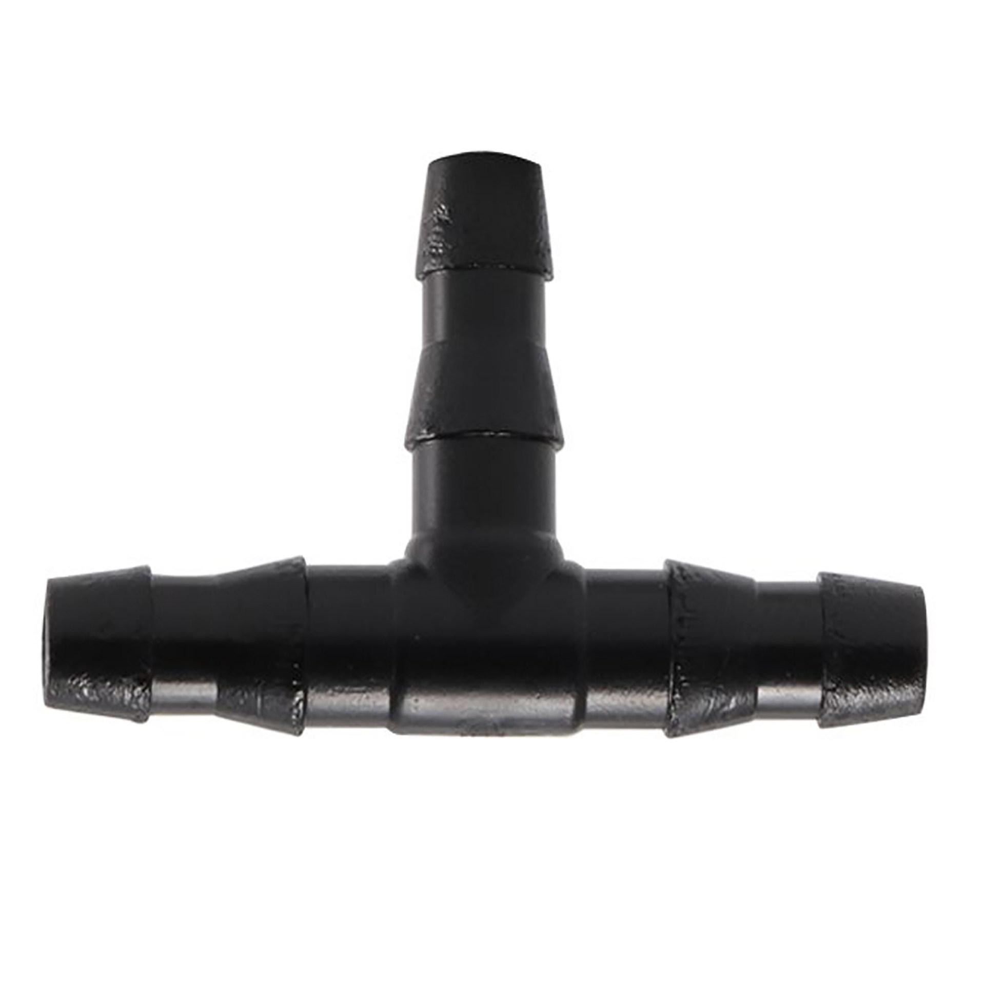 

4/7mm Straight Three-Way Garden Micro-Sprinkler Hose Connector for Irrigation 20 pieces