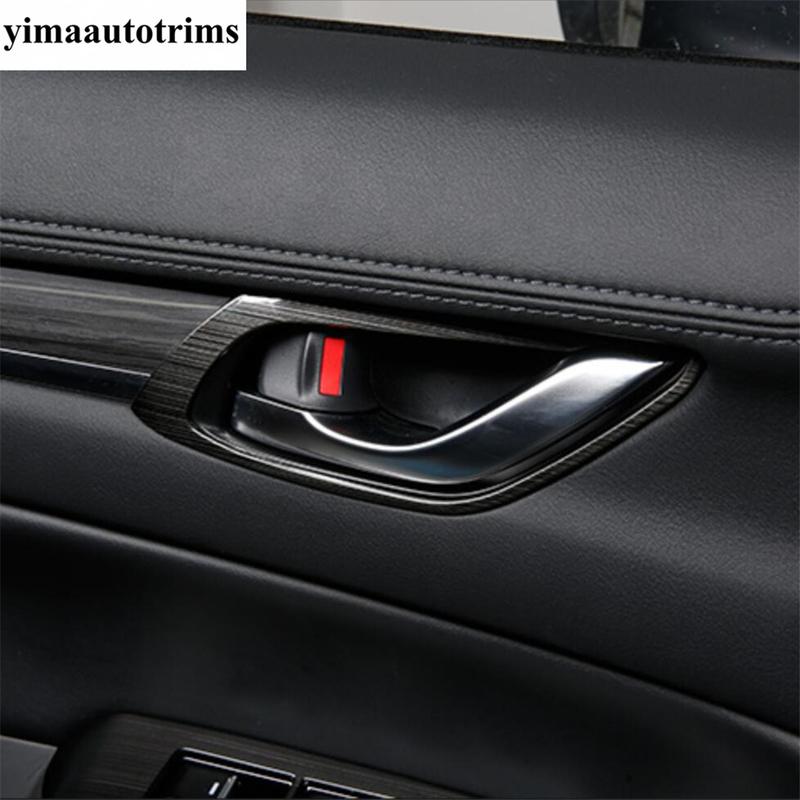 Car CD Panel / Glove Box / Window Lift / Handle Bowl / Rear Box Air Outelt Cover Trim Accessories For Mazda CX-5 CX5 2017 - 2024