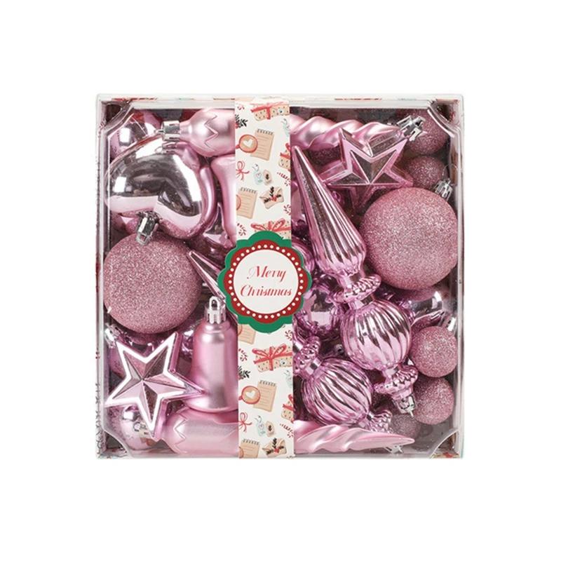 36pcs Christmas Ball Ornaments Candy Cane Ornaments Christmas Tree Decorations Xmas Hanging Peppermint Lollipop Hanging Ornament