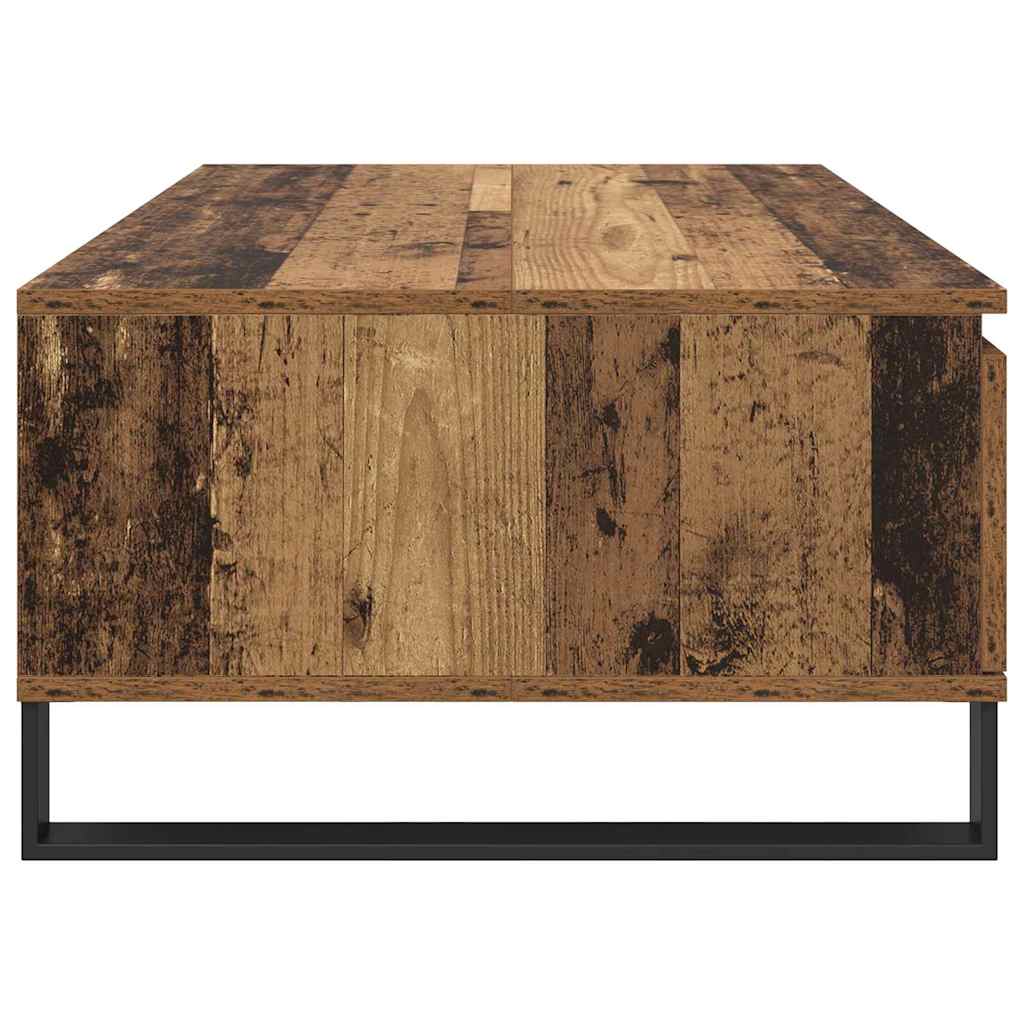 Coffee Table Reclaimed Wood Look 90 x 60 x 35 cm Engineered Wood
