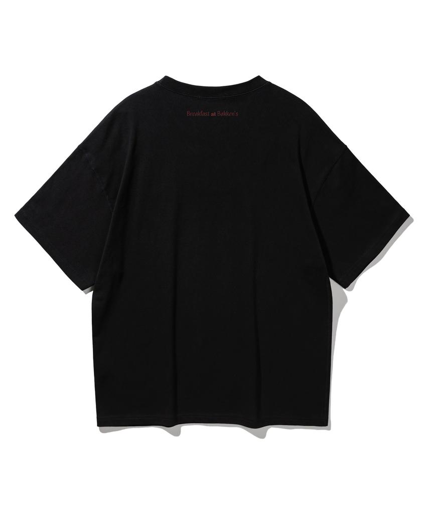 BAKKEN Fig Short Sleeve T-Shirt Bk3973_Black
