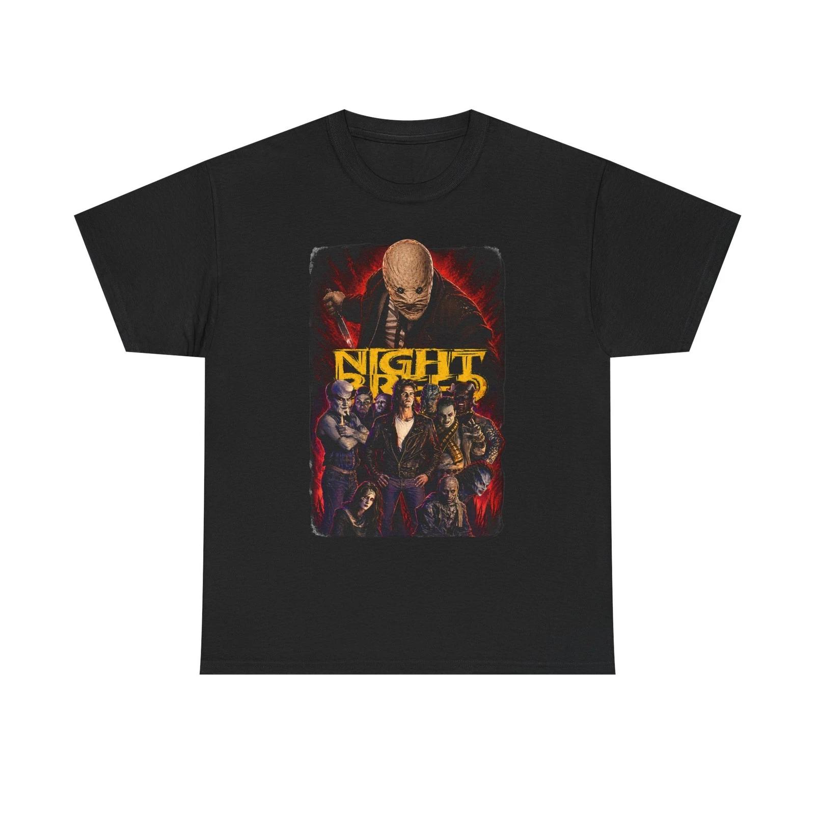 NightBreed 90s horror T-Shirt | Retro Creepy Characters Graphic Tee XXXL
