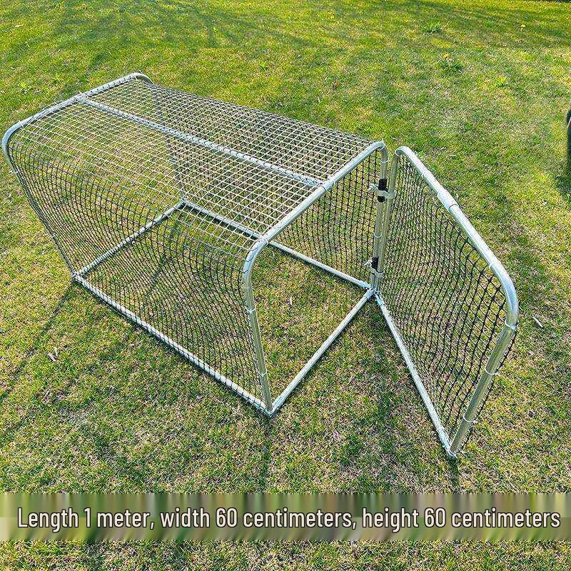 Rainproof Outdoor Free-Range Chicken Run and Coop Tunnel