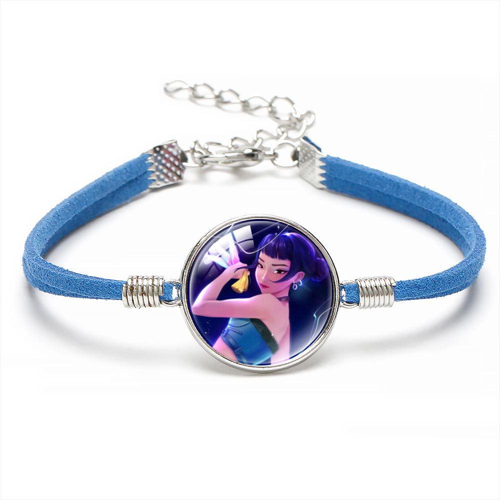 Rumi Zoey Mira Velvet Rope Bracelet Fashion Simple Crystal Jewelry