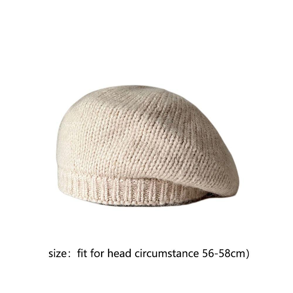 Knitted Winter Hats Thicken Painter Hat Soft Cap for Women Girls