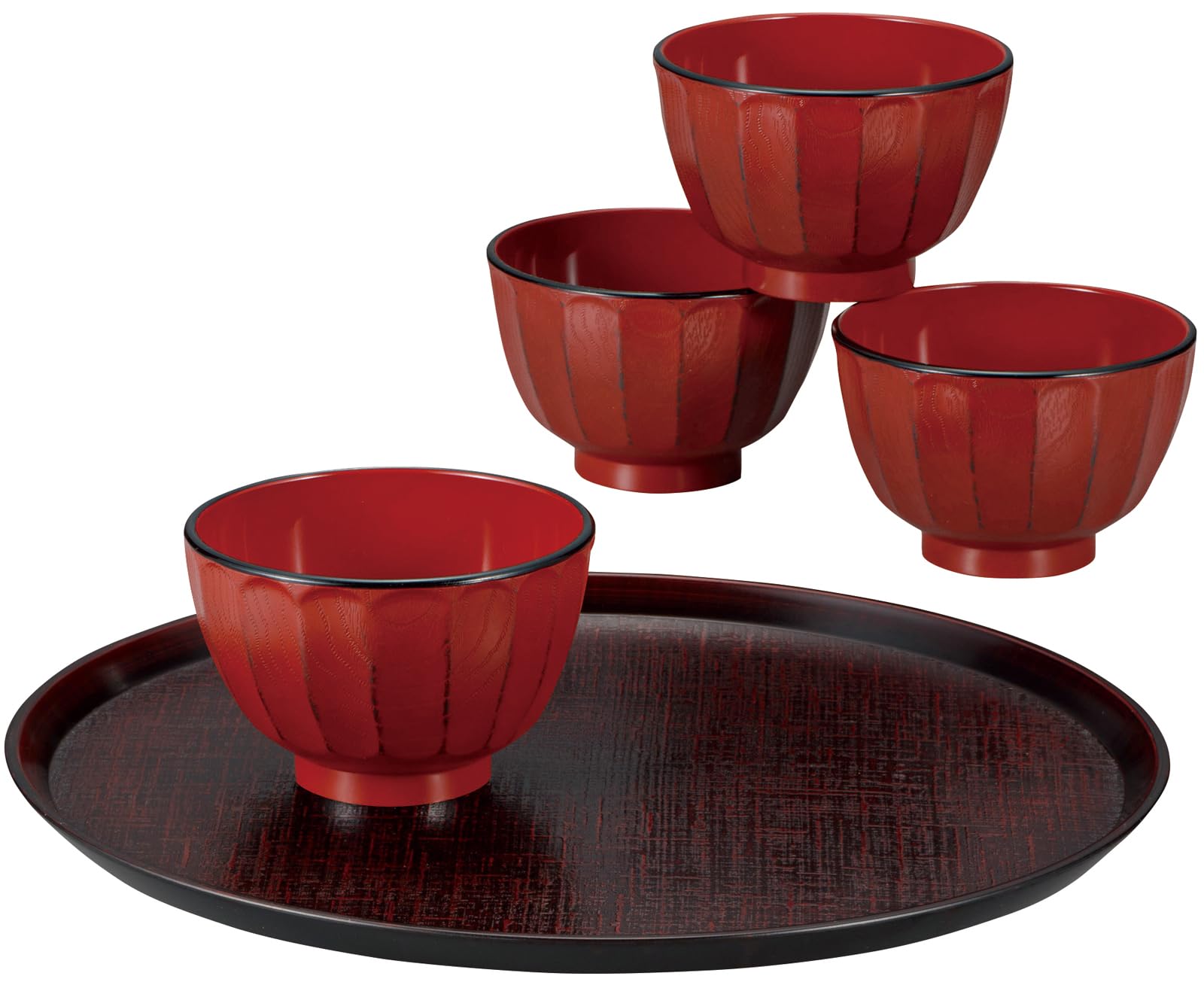 

Kano Antibacterial Negoro Soup Bowl 330ml 4 servings with tray 17005