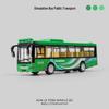 Children's Double-Decker Bus Toy: Convertible Police/Sightseeing Model with Openable Doors, Sound, Light & Inertial Motion