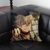 1pc Koga Ogami Pillow Case Fashion Square Pillowcase Bedroom Sofa Room Ins Decoration Leisure