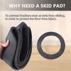 Round Non Slip Recliner Pad Swivel Chair Pad Grippers Floor Protectors Recliner Slide Stoppers to Prevent Sliding