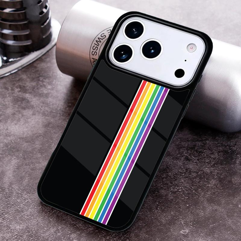 Gay Pride Flag LGBT soft Phone Case for iPhone 17 16 15 Pro Max Air 14 13 12 11 Plus Shockproof Cover