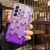 Phone case: 2D flat, suitable for Samsung Galaxy A34 A35 M05 M06 S20 S22 S21 FE Plus 5G protective case, fluid resin, perfect Christmas and Halloween 