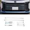 Hyorabyn Front Grille Guard Bumper Garnish for Toyota New Voxy January 2022 Set (90 Series, Onwards), Mirror-Finish ABS, Dress-Up Accessories, 8-Piece