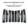 Para BMW Série 5 G60 2024-2025 Tiras de Soleira de Porta de Carro, Degraus de Boas-Vindas Placas de Proteção de Aço Inoxidável Textura Acessórios de Interior de Carro