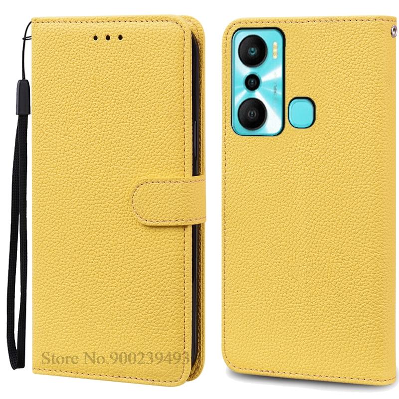 Hot 20i Case For Infinix Hot 20i Case Wallet Leather Flip Cover For Infinix Hot 20i Case X665C X665E Phone Cover Coque Fundas