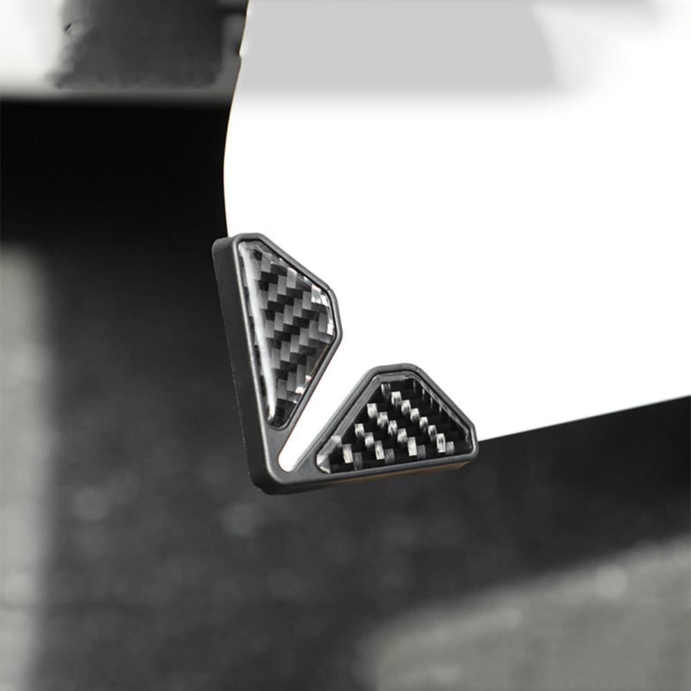 Car Door Corner Anti-collision Stickers Carbon Fiber Reflective Door Strips Door Anti-collision Corner Protector Guards Edg K5X5
