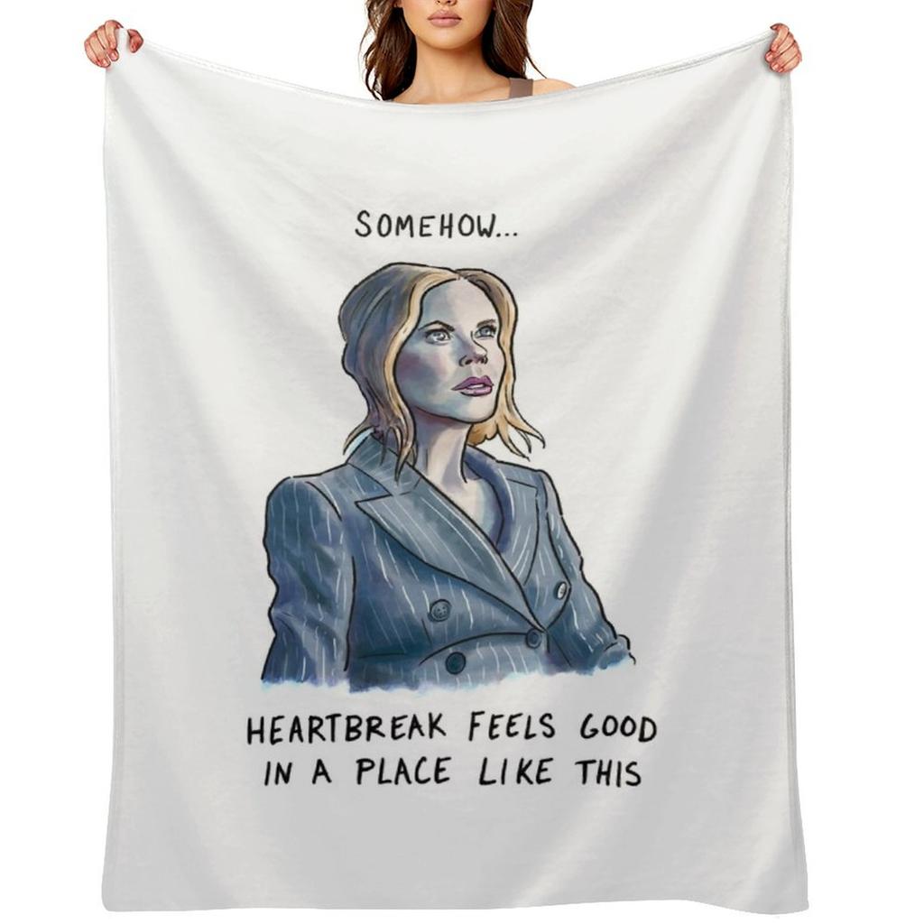 Nicole Kidman at AMC Throw Blanket warm winter Soft Custom Personalized Gift Blankets